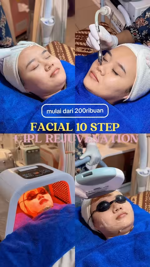 Flyer Facial 10 Step + IPL Rejuvenation