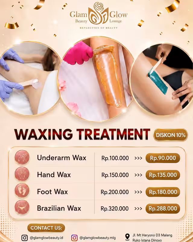 Waxing Glam Fortuna Beauty Lounge